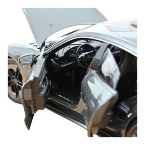 Porsche Taycan Turbo S Slate Grey Neo Norev 1:18 187654 メタル - 画像 4/5