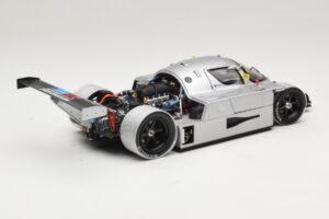 Sauber C9 Ice Silver 1989 Exoto 1:18 SAUBER003 メタル - 画像 3/7