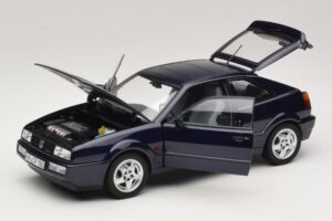 Volkswagen Corrado VR6 Aqua Blue Metallic リミテッドエディション Norev 1:18 188660 メタル - 画像 2/8