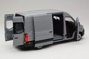 Mercedes Sprinter グレー Norev 1:18 183042 メタル - 画像 2/8