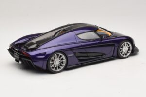 Koenigsegg Regera パープル GT Spirit 1:18 GT973 レジン - 画像 2/6