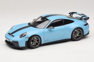 Porsche 911 992.2 GT3 Weissach Package Gulf Blue Norev 1:18 187000 メタル