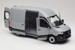 Mercedes Sprinter グレー Norev 1:18 183042 メタル - 画像 5/8