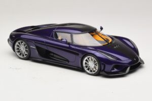 Koenigsegg Regera パープル GT Spirit 1:18 GT973 レジン - 画像 4/6