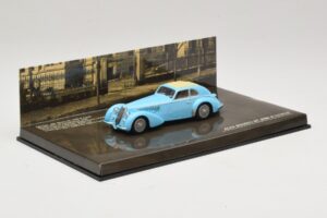 Alfa Romeo 8C 2900B Lungo ライトブルー Minichamps 1:43 436120420 メタル - 画像 2/5