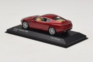 Aston Martin DB9 レッドメタリック Minichamps 1:43 400137340 メタル - 画像 3/4