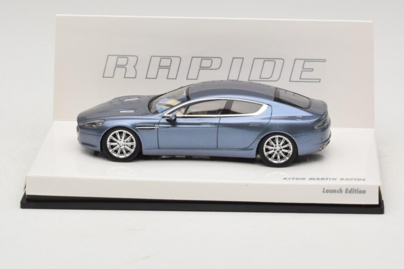 Aston Martin Rapide ブルーメタリック Minichamps 1:43 437137903 メタル