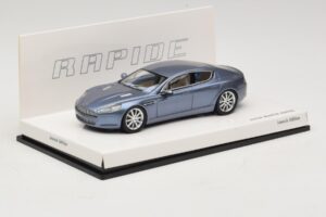 Aston Martin Rapide ブルーメタリック Minichamps 1:43 437137903 メタル - 画像 2/5