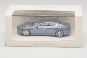 Aston Martin Rapide ブルーメタリック Minichamps 1:43 437137903 メタル - 画像 5/5