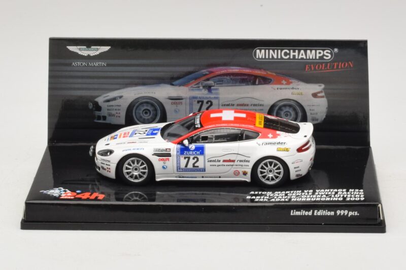 Aston Martin V8 Vantage #72 24 Hours of Nurburgring 2009 Minichamps 1:43 437091372 メタル