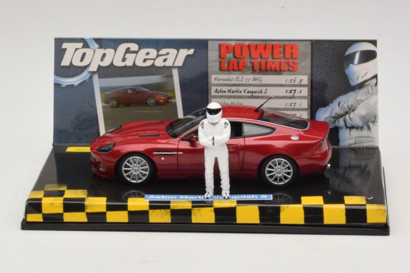 Aston Martin Vanquish S レッド Top Gear フィギュア付き Minichamps 1:43 519431372 メタル