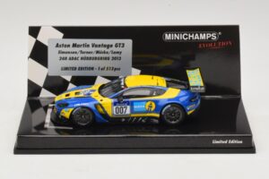 Aston Martin Vantage GT3 #007 A. Simonsen / Turner 24 Hours of Nurburgring 2013 Minichamps 1:43 437131307 メタル