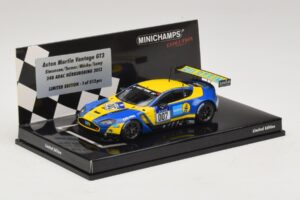 Aston Martin Vantage GT3 #007 A. Simonsen / Turner 24 Hours of Nurburgring 2013 Minichamps 1:43 437131307 メタル - 画像 2/5