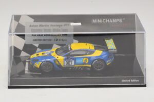 Aston Martin Vantage GT3 #007 A. Simonsen / Turner 24 Hours of Nurburgring 2013 Minichamps 1:43 437131307 メタル - 画像 4/5