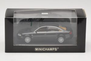 Audi A6 C5 ブラック Minichamps 1:43 430010200 メタル - 画像 4/4