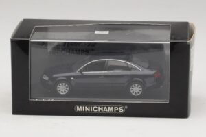 Audi A6 C5 ブルーメタリック Minichamps 1:43 430010201 メタル - 画像 4/4