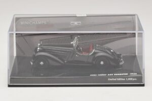 Audi Front 225 Roadster ブラック Minichamps 1:43 437019131 メタル - 画像 4/5