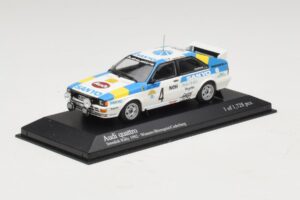 Audi Quattro #4 S. Blomqvist / B. Cederberg Rally Sweden Winner 1982 Minichamps 1:43 430821904 メタル - 画像 2/4