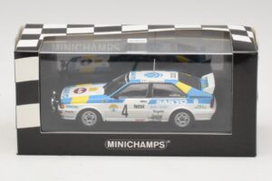 Audi Quattro #4 S. Blomqvist / B. Cederberg Rally Sweden Winner 1982 Minichamps 1:43 430821904 メタル - 画像 4/4