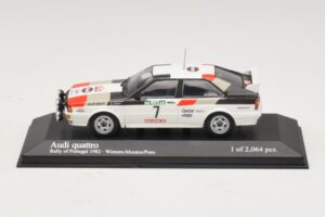 Audi Quattro #7 M. Mouton / F. Pons Pikes Peak International Hill Climb 1984 Minichamps 1:43 AUDI014 メタル