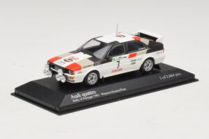Audi Quattro #7 M. Mouton / F. Pons Pikes Peak International Hill Climb 1984 Minichamps 1:43 AUDI014 メタル - 画像 2/4