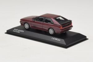 Audi Quattro ブラウンメタリック Minichamps 1:43 430019429 メタル - 画像 3/4