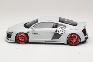 Audi R8 42 Liberty Walk ホワイト GT Spirit 1:18 GT325 レジン - 画像 3/6