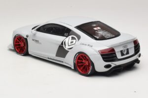 Audi R8 42 Liberty Walk ホワイト GT Spirit 1:18 GT325 レジン - 画像 5/6