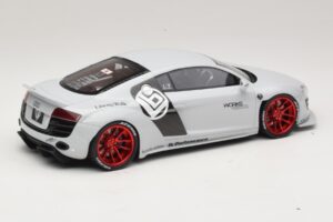 Audi R8 42 Liberty Walk ホワイト GT Spirit 1:18 GT325 レジン - 画像 2/6
