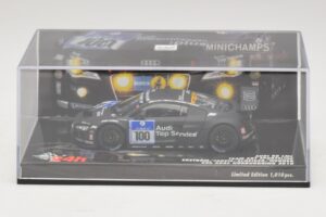 Audi R8 LMS GT3 #100 M. Ekstrom / O. Jarvis Abt Sportsline 24 Hours of Nurburgring 2010 Minichamps 1:43 437101900 メタル - 画像 4/5