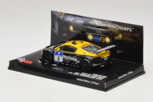 Audi R8 LMS GT3 #2 24 Hours of Nurburgring 2010 Minichamps 1:43 437101902 メタル - 画像 3/5