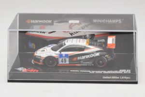 Audi R8 LMS GT3 #49 Krebs / Vogler Hankook 24 Hours of Nurburgring 2010 Minichamps 1:43 437101949 メタル - 画像 4/5