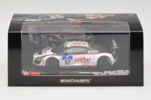 Audi R8 LMS GT3 #97 Phoenix Racing 24 Hours of Nurburgring 2010 Minichamps 1:43 437101997 メタル - 画像 5/5