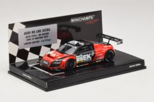 Audi R8 LMS Ultra #1 EK S. Asch / Stoll ADAC GT Masters 2013 Minichamps 1:43 437130101 メタル - 画像 2/5