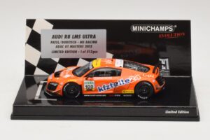 Audi R8 LMS Ultra #100 MS Racing Patel / Dobitsch ADAC GT Masters 2013 Minichamps 1:43 437130100 メタル