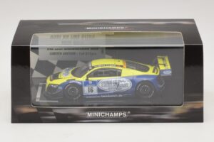 Audi R8 LMS Ultra #16 Busch 24 Hours of Nurburgring 2013 Minichamps 1:43 437130116 メタル - 画像 5/5