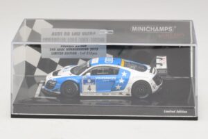 Audi R8 LMS Ultra #4 Phoenix Racing Ammermuller / H-J. Stuck 24 Hours of Nurburgring 2013 Minichamps 1:43 437131304 メタル - 画像 4/5