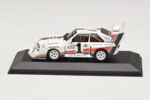 Audi Sport Quattro S1 #1 W. Rohrl Pikes Peak International Hill Climb Winner Record 1987 Minichamps 1:43 410871201 メタル