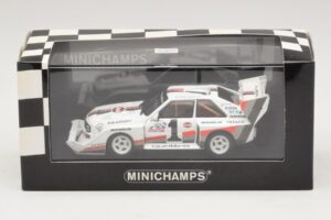 Audi Sport Quattro S1 #1 W. Rohrl Pikes Peak International Hill Climb Winner Record 1987 Minichamps 1:43 410871201 メタル - 画像 4/4