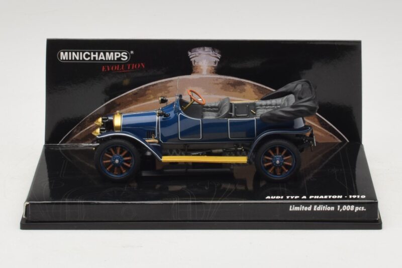 Audi Typ A Phaeton ブルー Minichamps 1:43 437019031 メタル