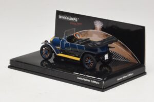Audi Typ A Phaeton ブルー Minichamps 1:43 437019031 メタル - 画像 3/5