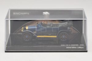 Audi Typ A Phaeton ブルー Minichamps 1:43 437019031 メタル - 画像 4/5