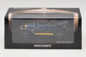Audi Typ A Phaeton ブルー Minichamps 1:43 437019031 メタル - 画像 5/5