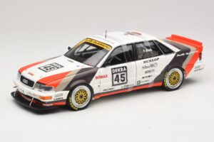 Audi V8 Quattro DTM #45 F. Biela Team AZR 1991 Minichamps 1:18 100911045 メタル