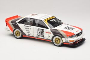 Audi V8 Quattro DTM #45 F. Biela Team AZR 1991 Minichamps 1:18 100911045 メタル - 画像 6/8