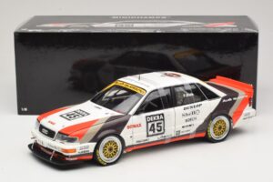 Audi V8 Quattro DTM #45 F. Biela Team AZR 1991 Minichamps 1:18 100911045 メタル - 画像 8/8