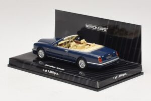 Bentley Azure ブルー Minichamps 1:43 436139931 メタル - 画像 3/4