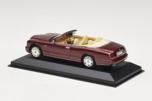 Bentley Azure レッドメタリック Minichamps 1:43 436139560 メタル - 画像 3/4