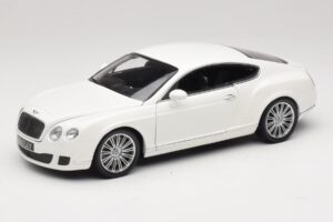 Bentley Continental GT ホワイト 交換用ボックス Minichamps 1:18 100139621-R1 メタル