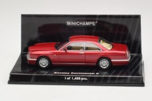 Bentley Continental R レッドメタリック Minichamps 1:43 436139920 メタル